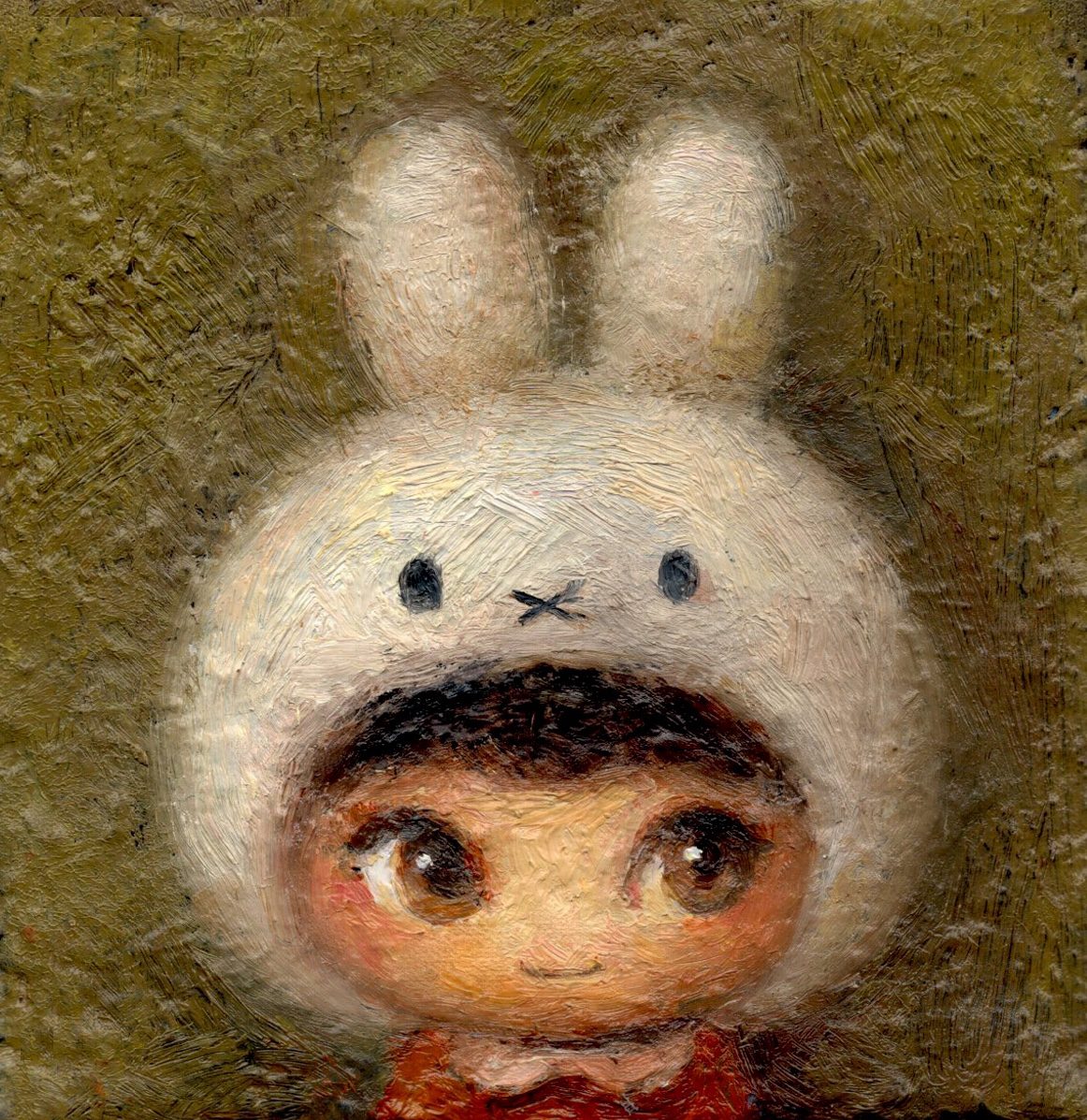 Miffy Nana — Hana Kwon, Oil on canvas, 2026
